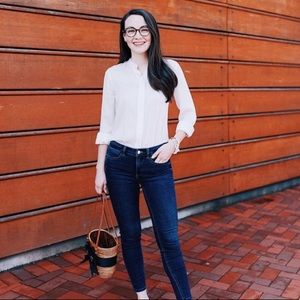 J Crew Bodysuit blouse